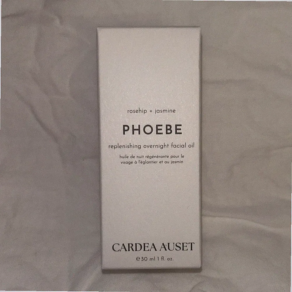 Cardea Auset Phoebe Replenishing Overnight Facial Oil Rosehip Jasmine 30ml