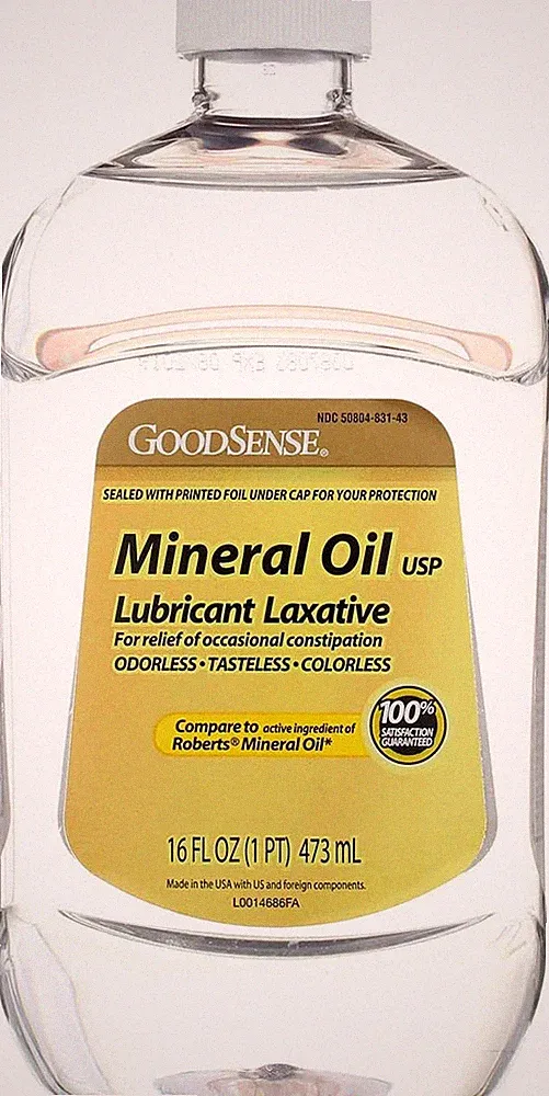 Mineral Oil Lubricant Laxative, 16 Fl Oz