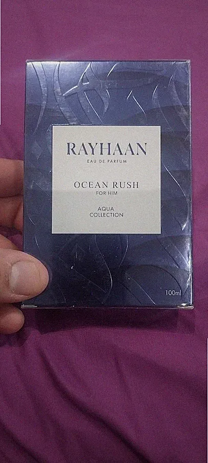 Ocean Rush Eau de Parfum Spray for Men, 3.4 Ounce NEW