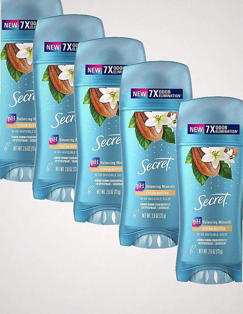 Scent Expressions Invisible Solid Coco Butter 2.6oz(5 Pack)